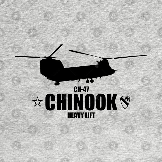 CH-47 Chinook Air Cav (subdued) by TCP